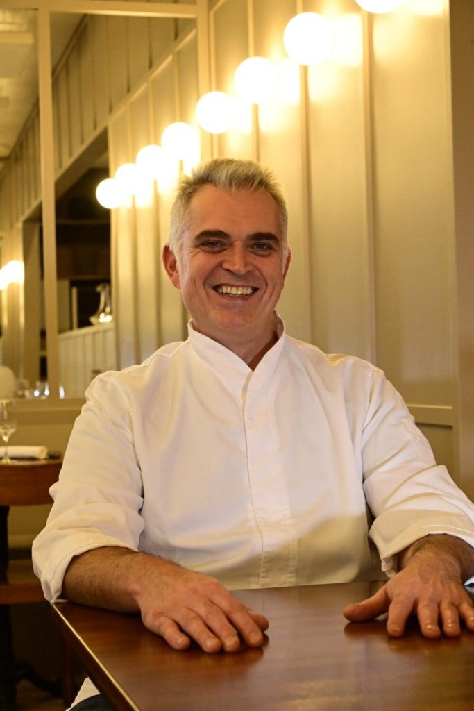 Patron du restaurant : Cyrille Montanier